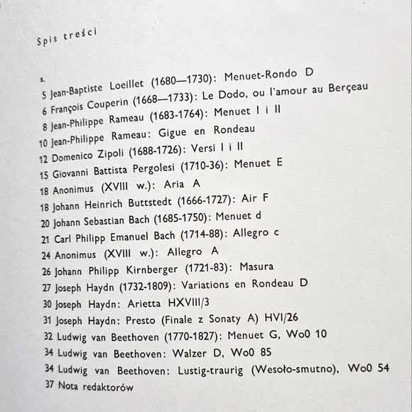 Ethnic Polish Softcover Booklet Sheet Music Piano - Picture 4 of 9